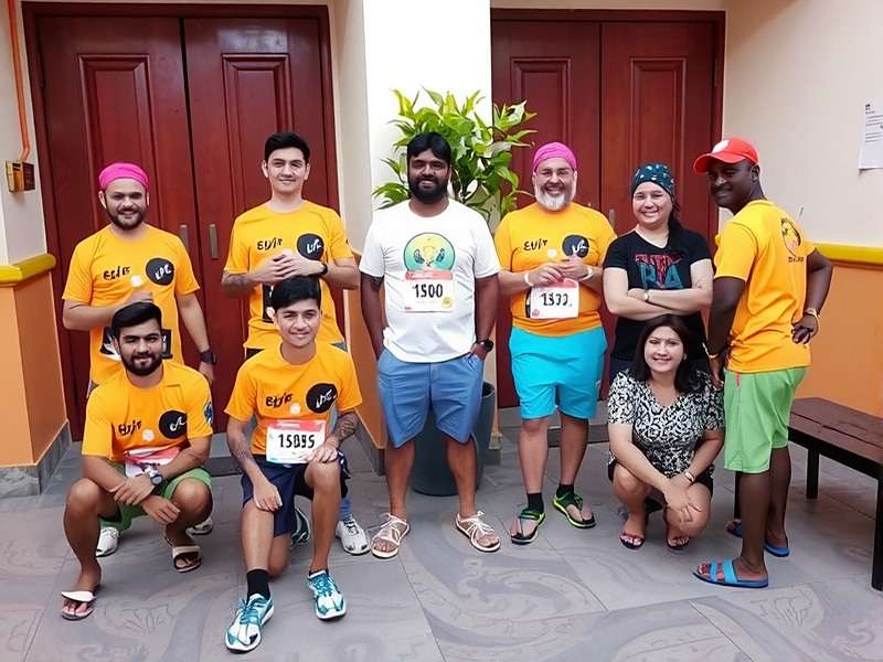Spicy Ginger Run - Bangalore Community Meetup Spicy Ginger Run Community Meetup in Bangalore with players wearing Ginger-themed outfits